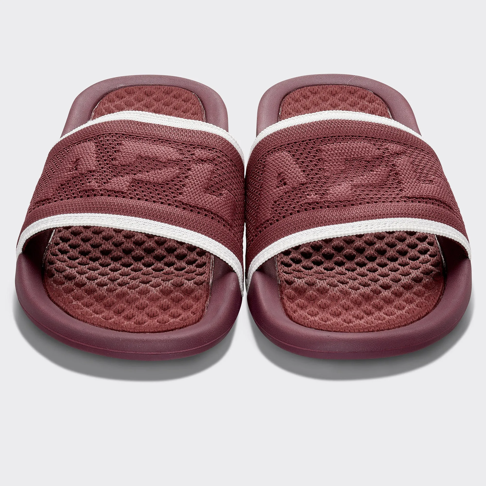 Women's Big Logo TechLoom Slide Burgundy / Ivory sold by APL product image thumbnail 5