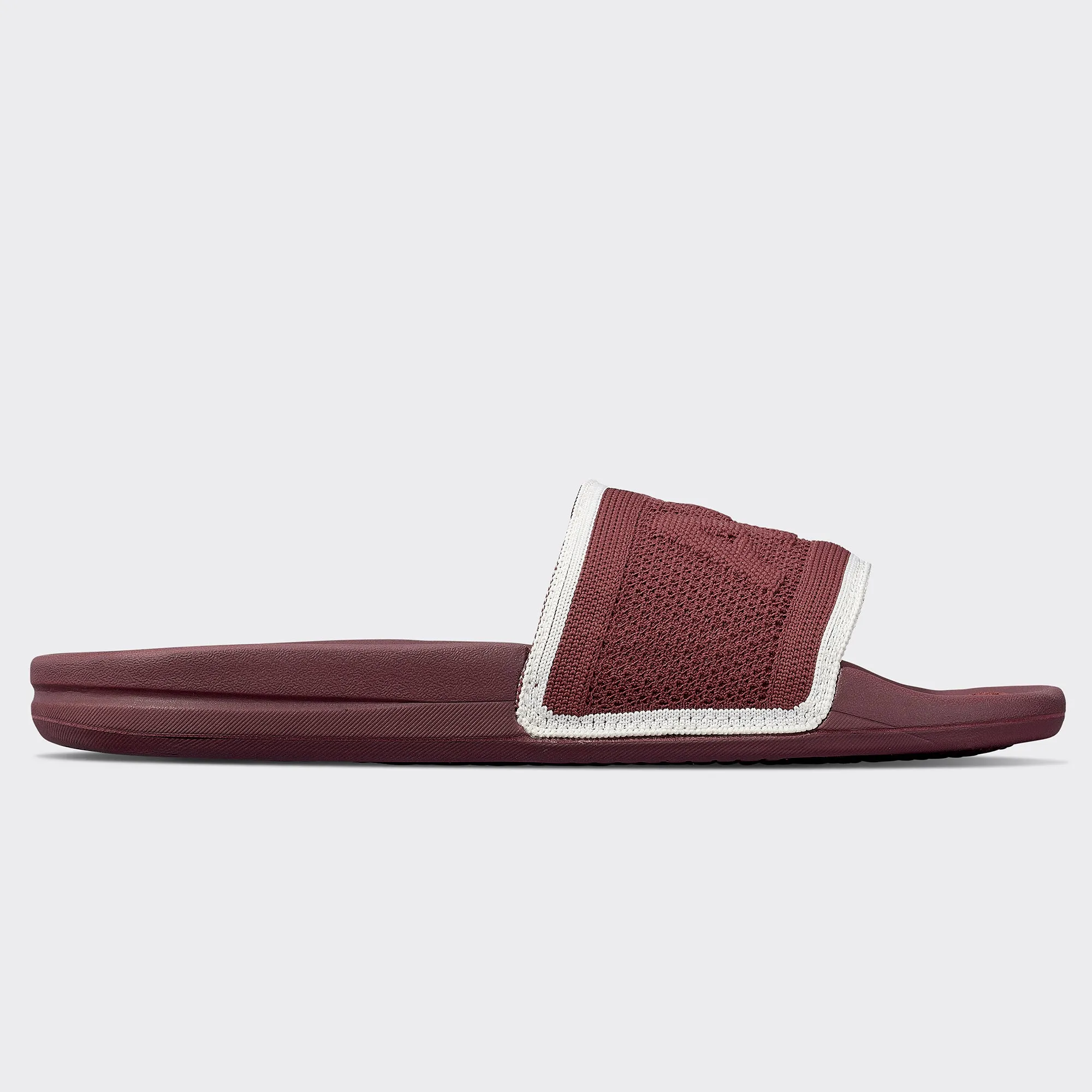 Men's Big Logo TechLoom Slide Burgundy / Ivory sold by APL product image thumbnail 2