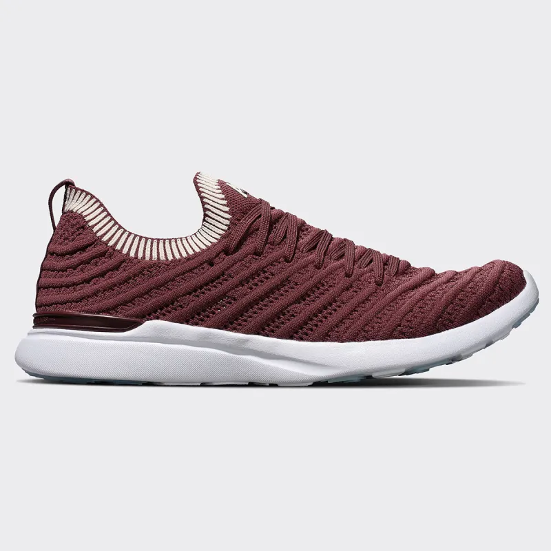 Men's TechLoom Wave Burgundy / Creme / Ribbed sold by Athletic Propulsion Labs