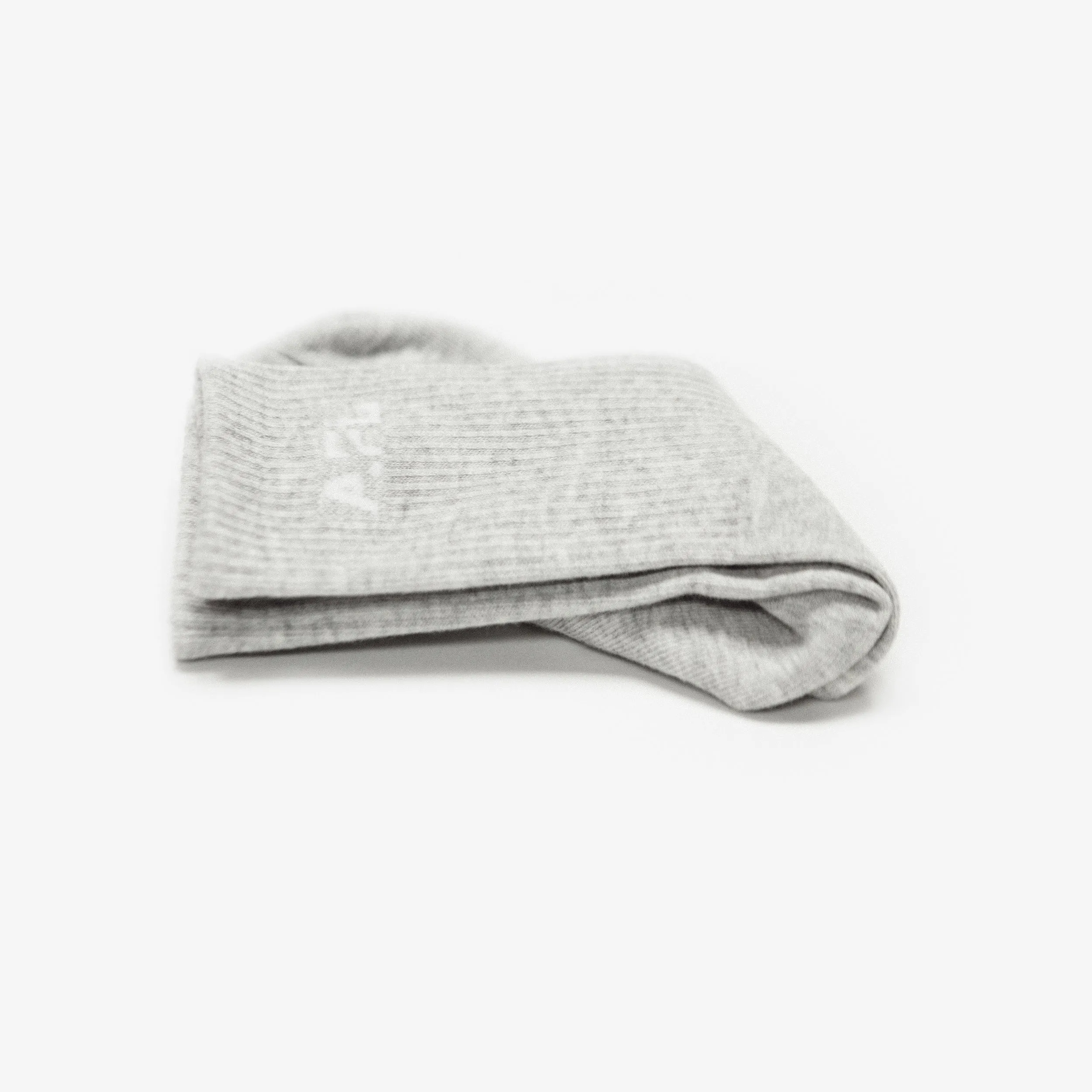 APL Lux Logo Socks Heather Grey / Ivory sold by APL product image thumbnail 2