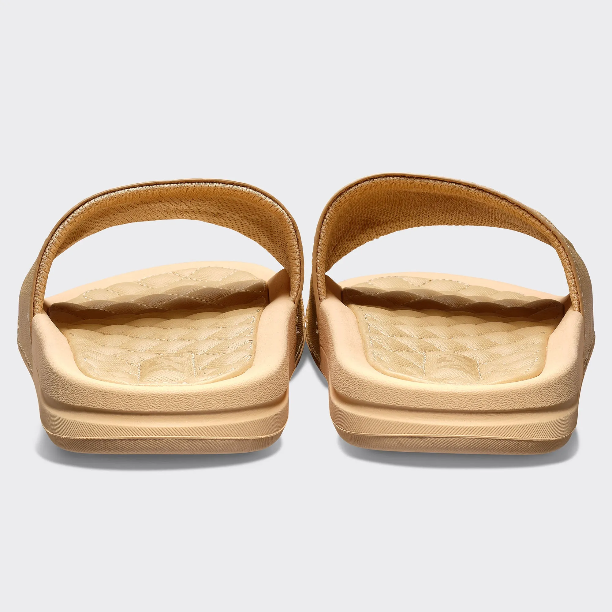 Women's Lusso Logo Slide Camel sold by APL product image thumbnail 4