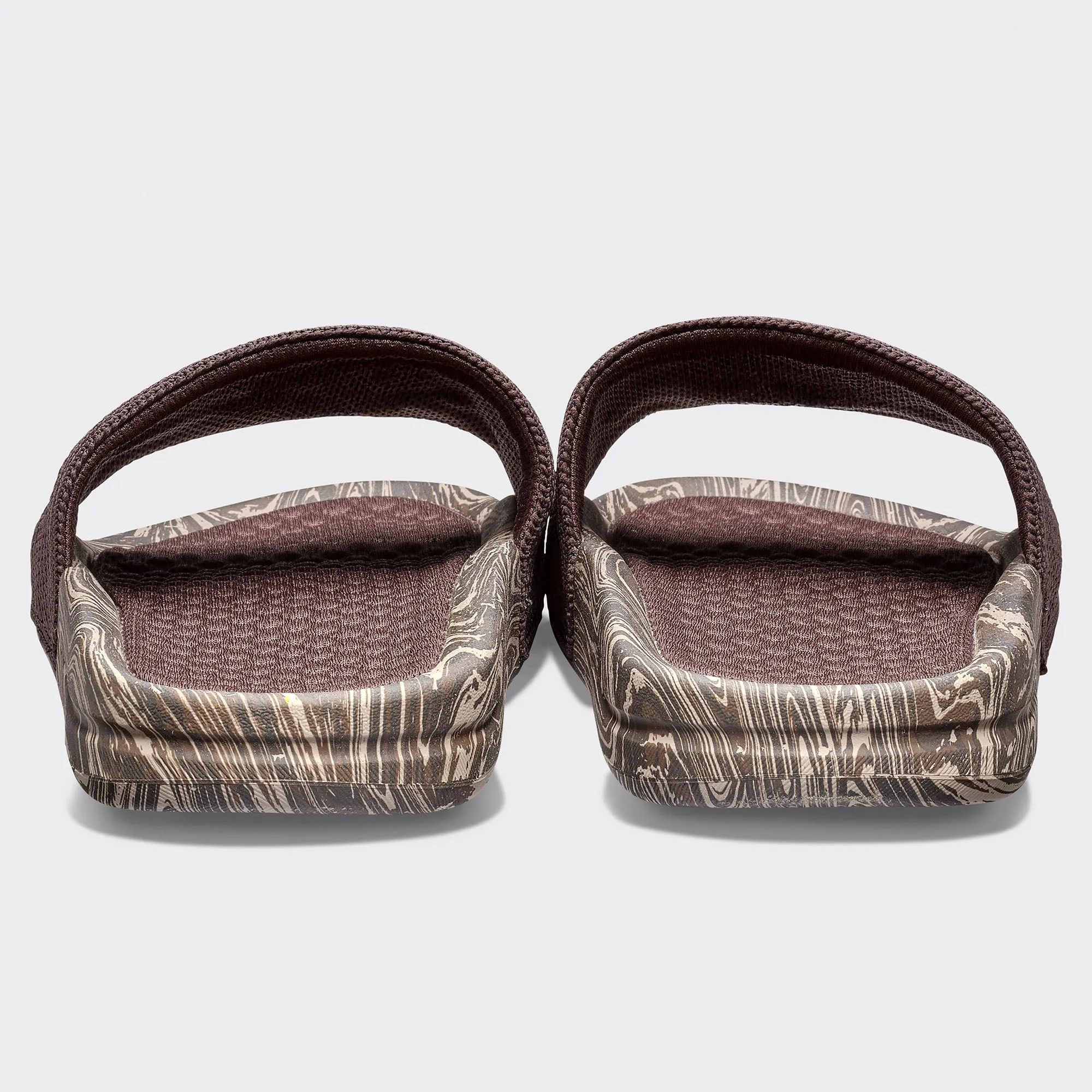 Women's Big Logo TechLoom Slide Chocolate / Sandstone / Marble sold by APL product image thumbnail 4