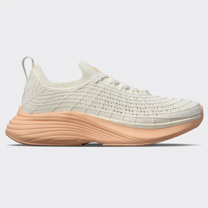 Women's TechLoom Zipline Ivory / Faded Peach sold by APL