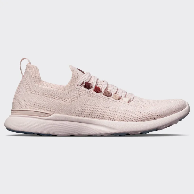 Women's TechLoom Breeze Chalk / Burgundy / Multi made by APL