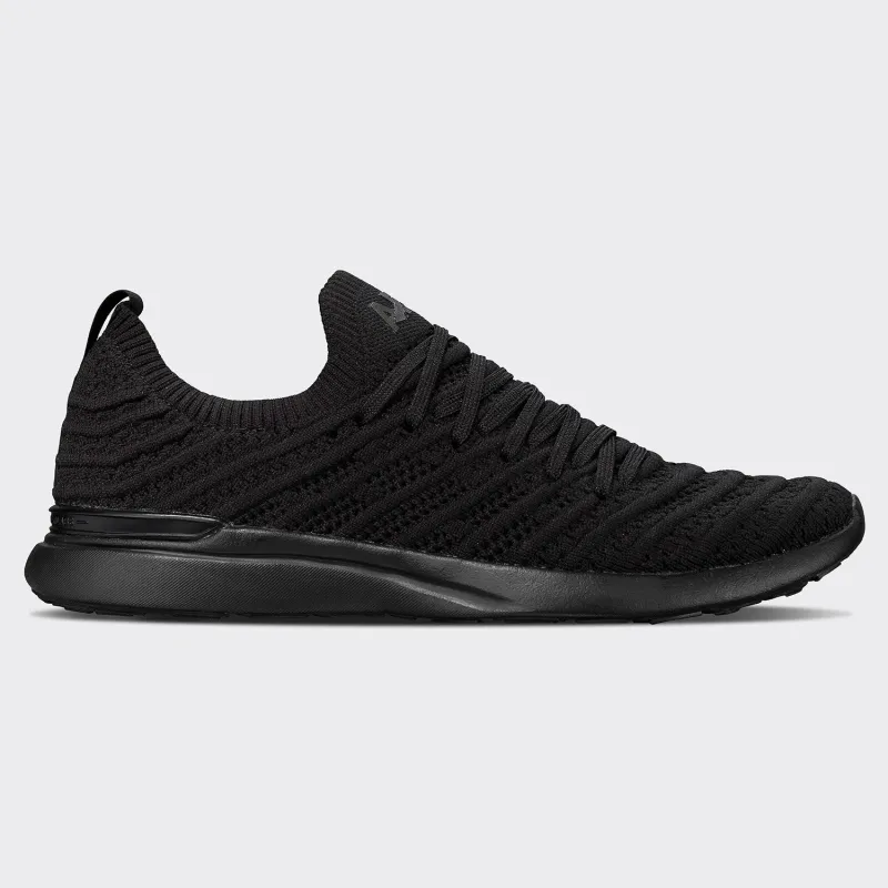 Men's TechLoom Wave Black / Black sold by APL