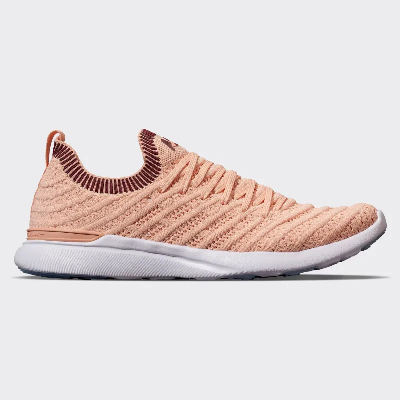 Women's TechLoom Wave Blush / Burgundy / Ribbed sold by APL
