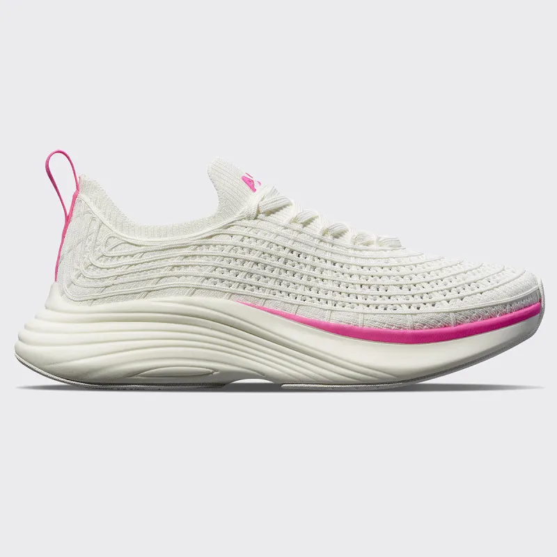 Women's TechLoom Zipline Ivory / Fusion Pink sold by APL