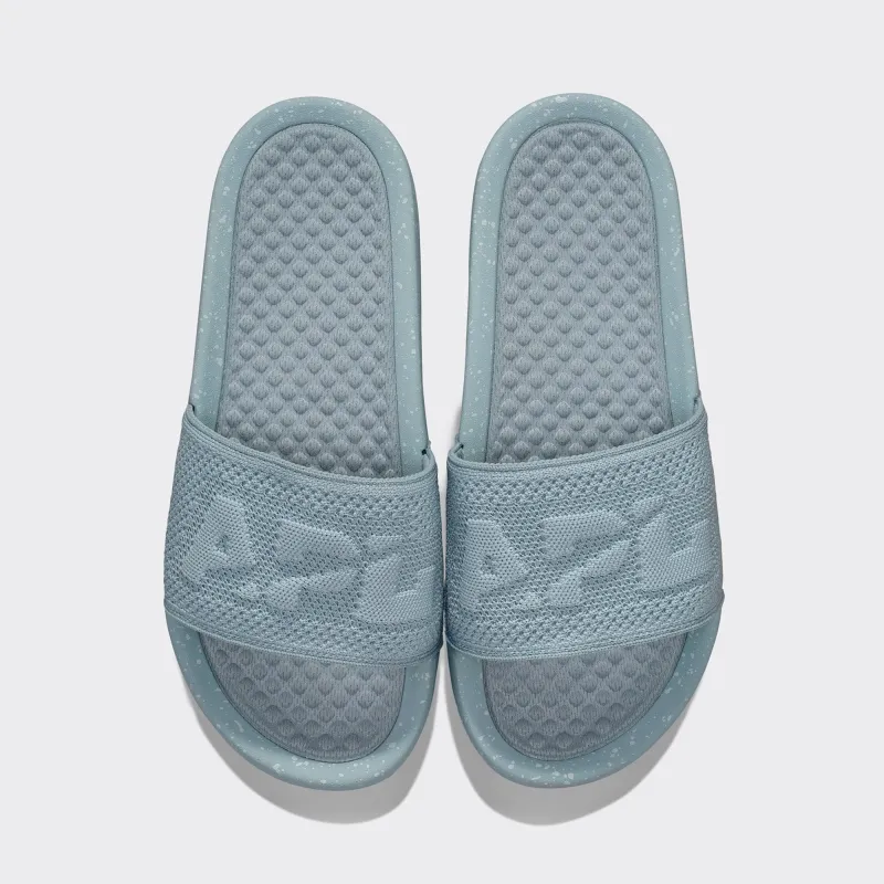 Women's Big Logo TechLoom Slide Low Tide / Aqua Mist / Speckle made by APL