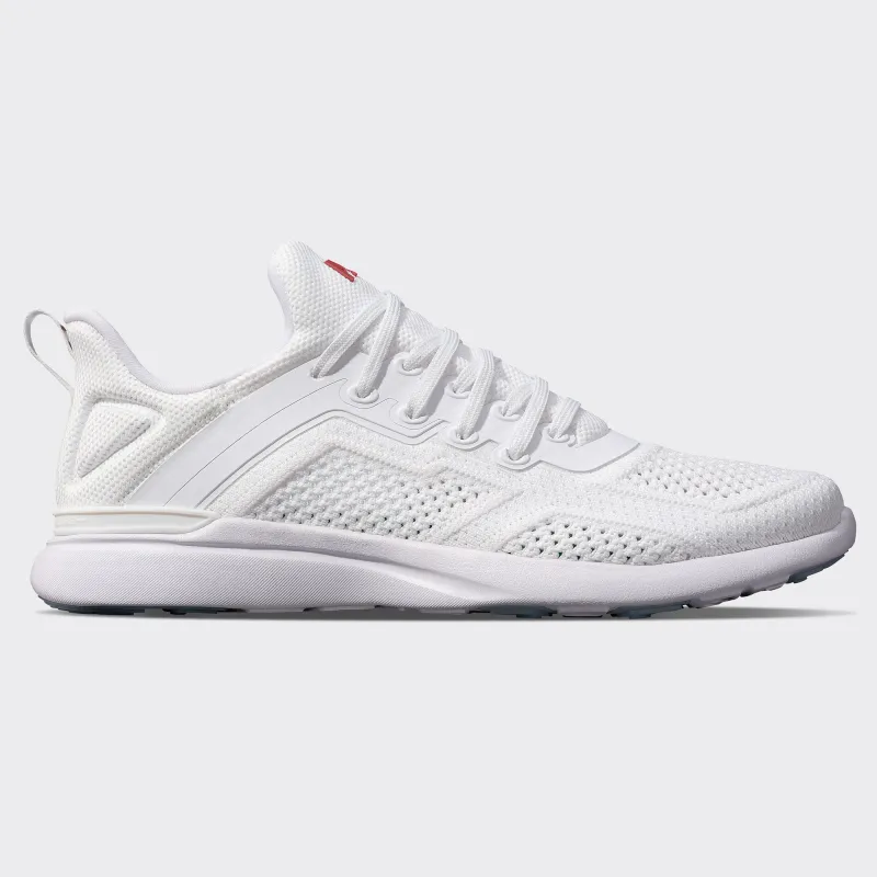 Men's TechLoom Tracer White / Bordeaux made by APL