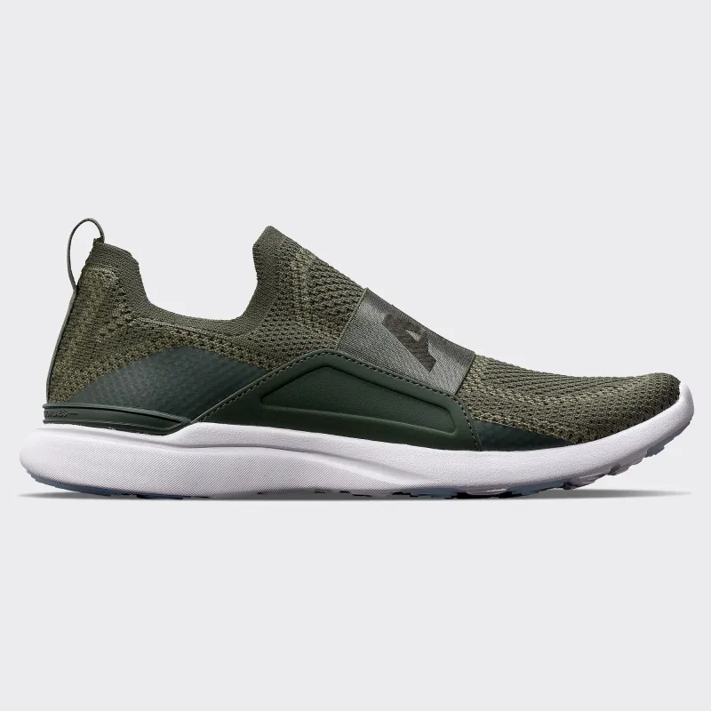 Women's TechLoom Bliss Dark Army / Fatigue / White made by APL