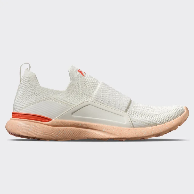 Women's TechLoom Bliss Ivory / Faded Peach / Blood Orange sold by APL