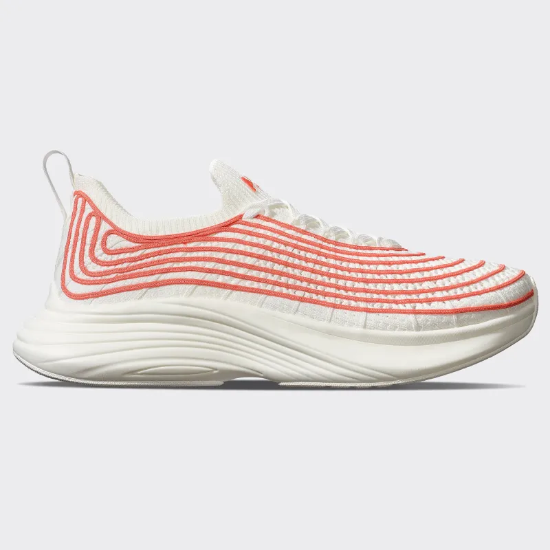 Women's TechLoom Zipline Ivory / Blood Orange made by APL