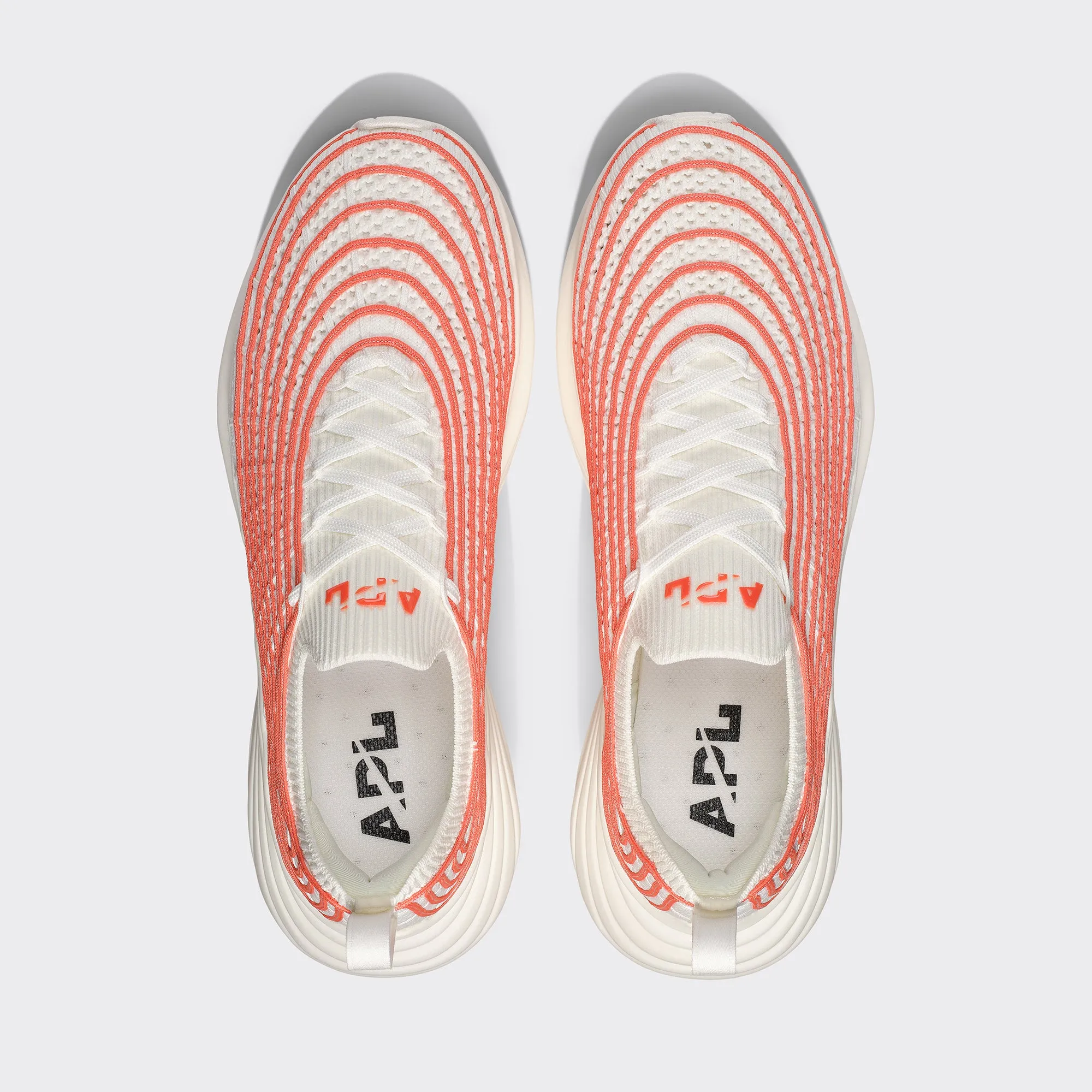 Women's TechLoom Zipline Ivory / Blood Orange sold by Athletic Propulsion Labs product image thumbnail 5