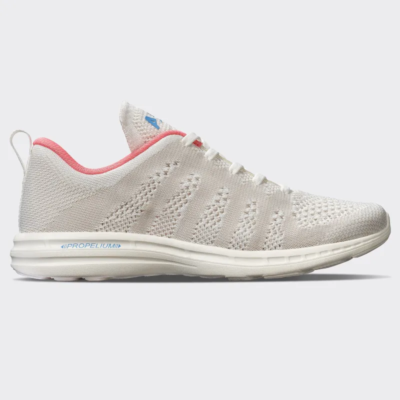 Women's TechLoom Pro Ivory / Guava / Coastal Blue made by APL