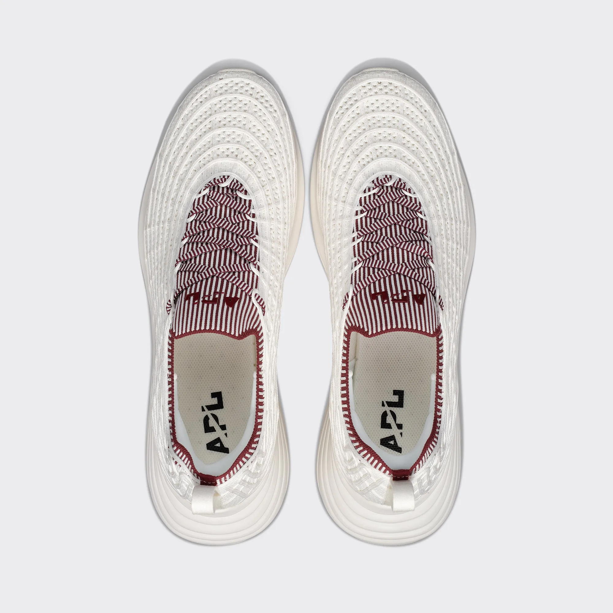 Men's TechLoom Zipline Ivory / Burgundy / Ribbed sold by APL product image thumbnail 5