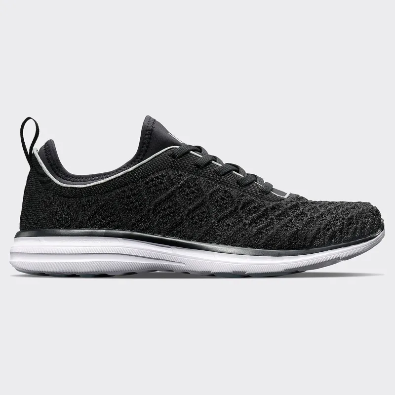 Men's TechLoom Phantom Black / Reflective / White made by APL