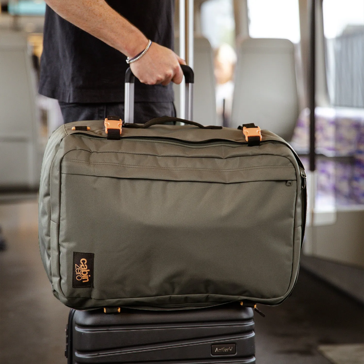 Classic Plus Backpack 42L Grey Moor sold by Cabin Zero product image thumbnail 3