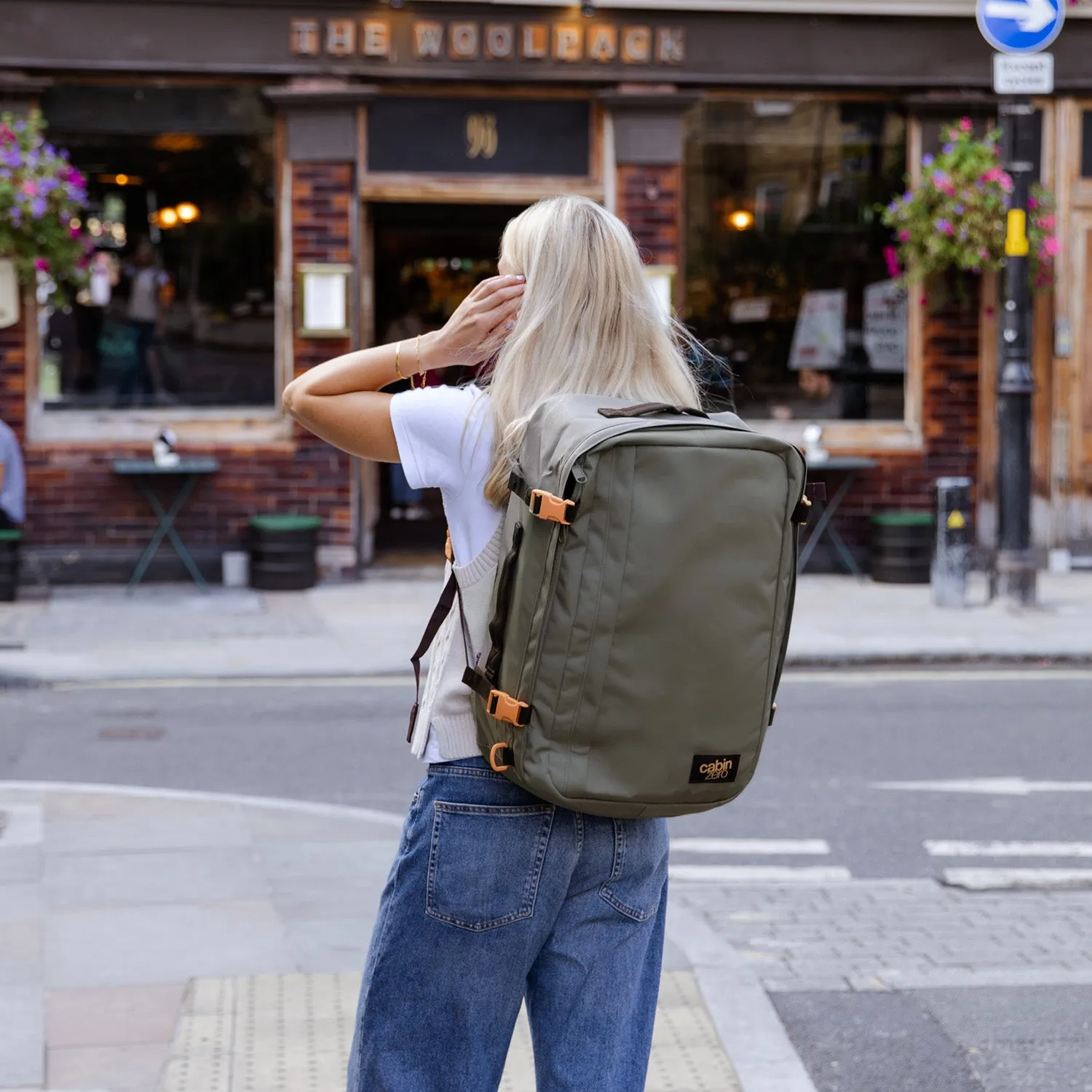 Classic Plus Backpack 42L Grey Moor sold by Cabin Zero product image thumbnail 2