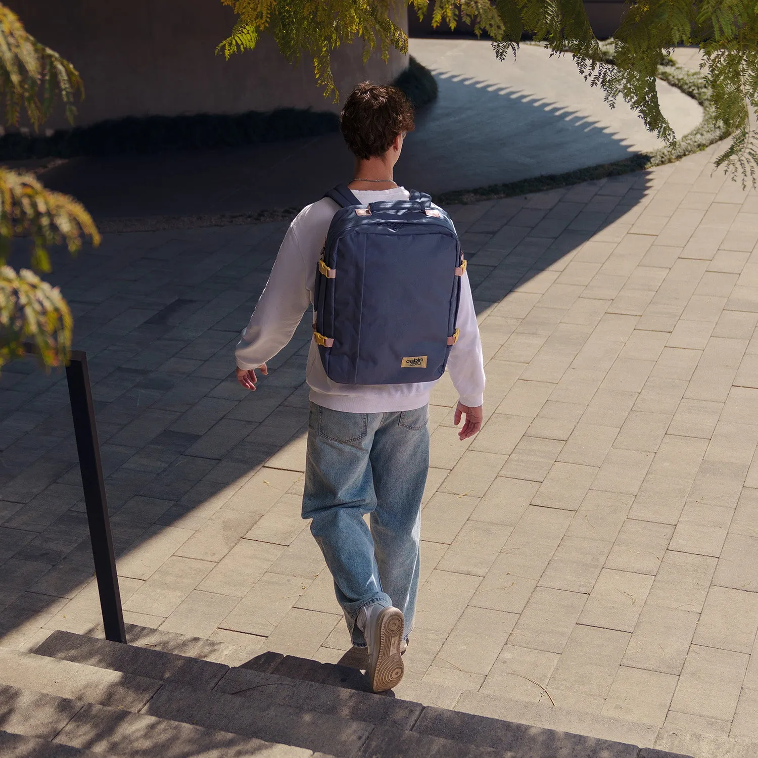 Classic Cabin Backpack 44L Shibori Blue sold by Cabin Zero product image thumbnail 2