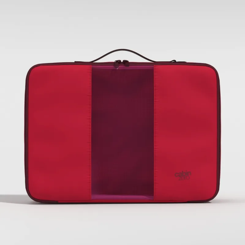 Lux Packing Cube - Large - 11.5L - Cranberry made by Cabin Zero