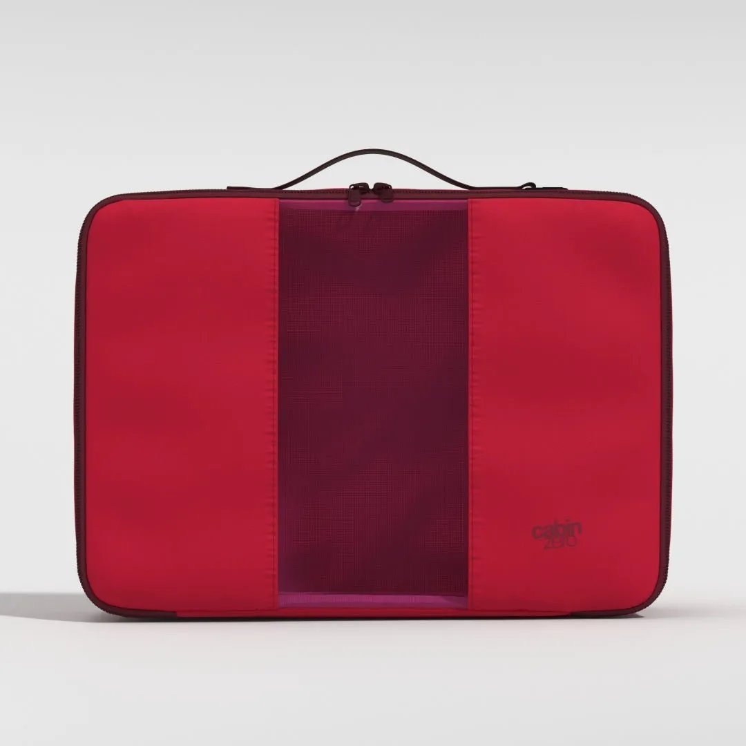 Lux Packing Cubes Set - Cranberry sold by Cabin Zero product image thumbnail 4