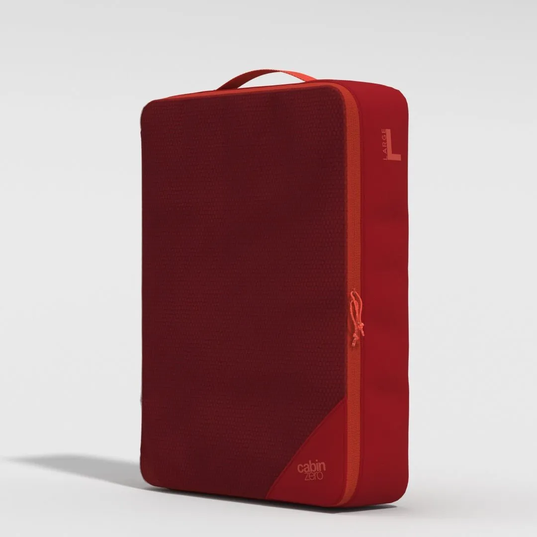 Classic Packing Cubes Set - Fiesta Red sold by Cabin Zero product image thumbnail 4