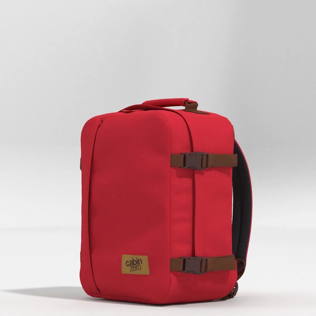 Classic Cabin Backpack 28L London Red sold by Cabin Zero product image thumbnail 4