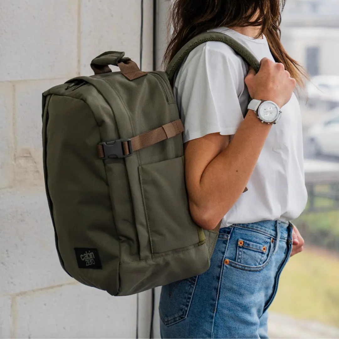 Classic Tech Backpack 28L Georgian Khaki sold by Cabin Zero product image thumbnail 4