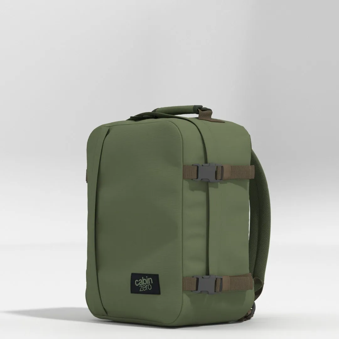 Classic Cabin Backpack 28L Georgian Khaki sold by Cabin Zero product image thumbnail 4