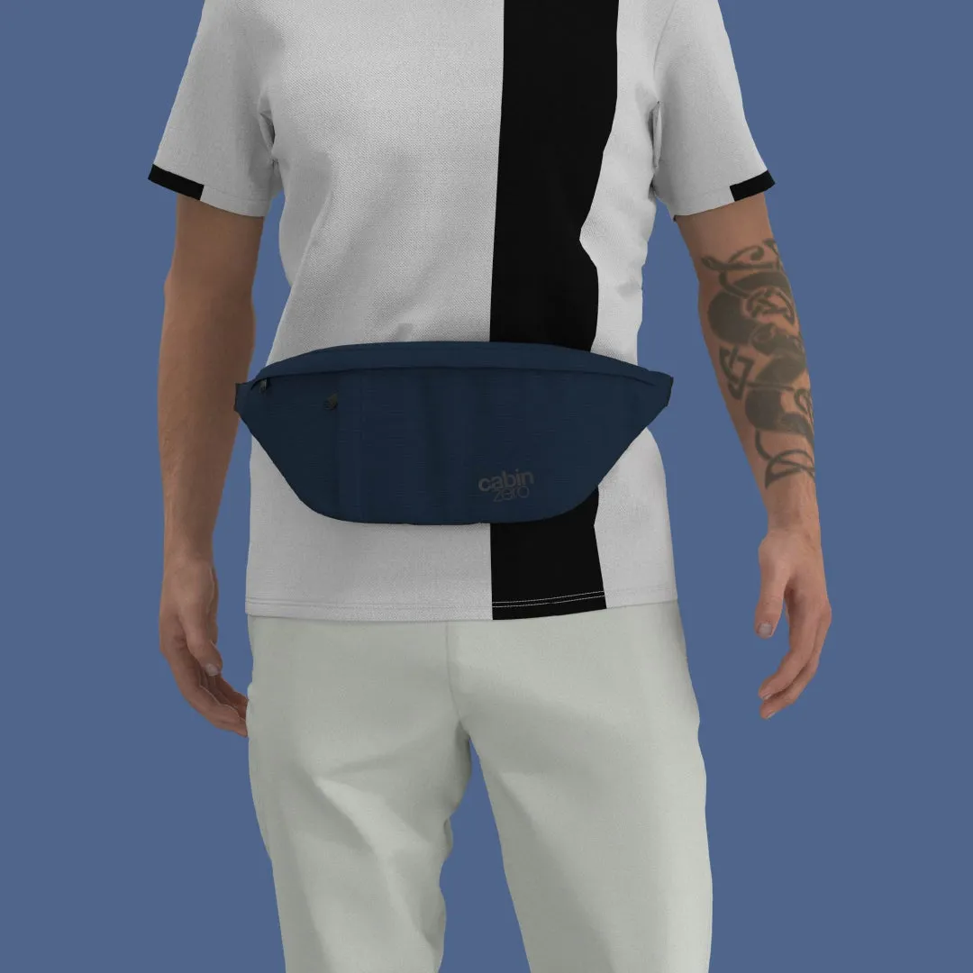 Bum Bag 2L Navy sold by Cabin Zero product image thumbnail 4