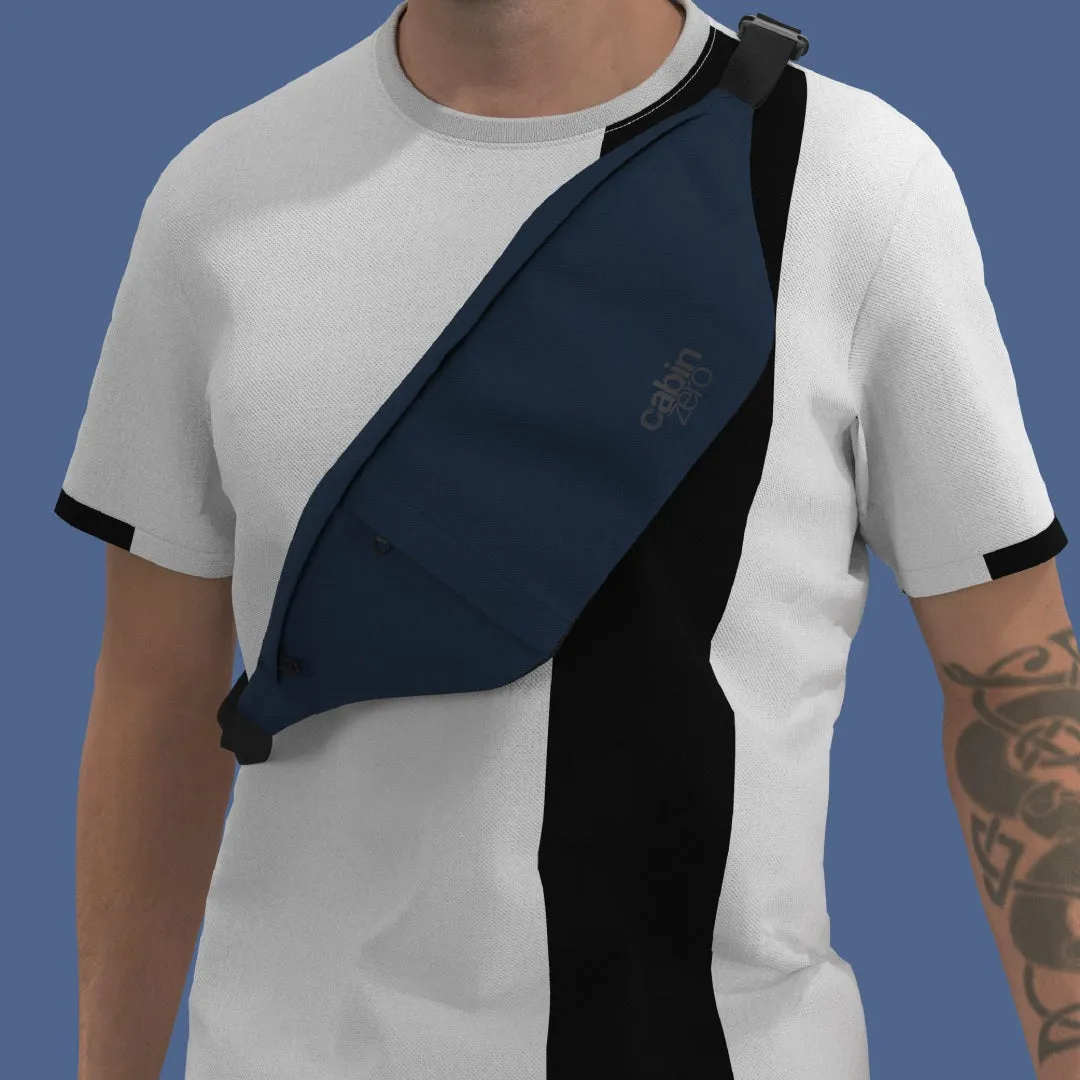 Bum Bag 2L Navy sold by Cabin Zero product image thumbnail 5