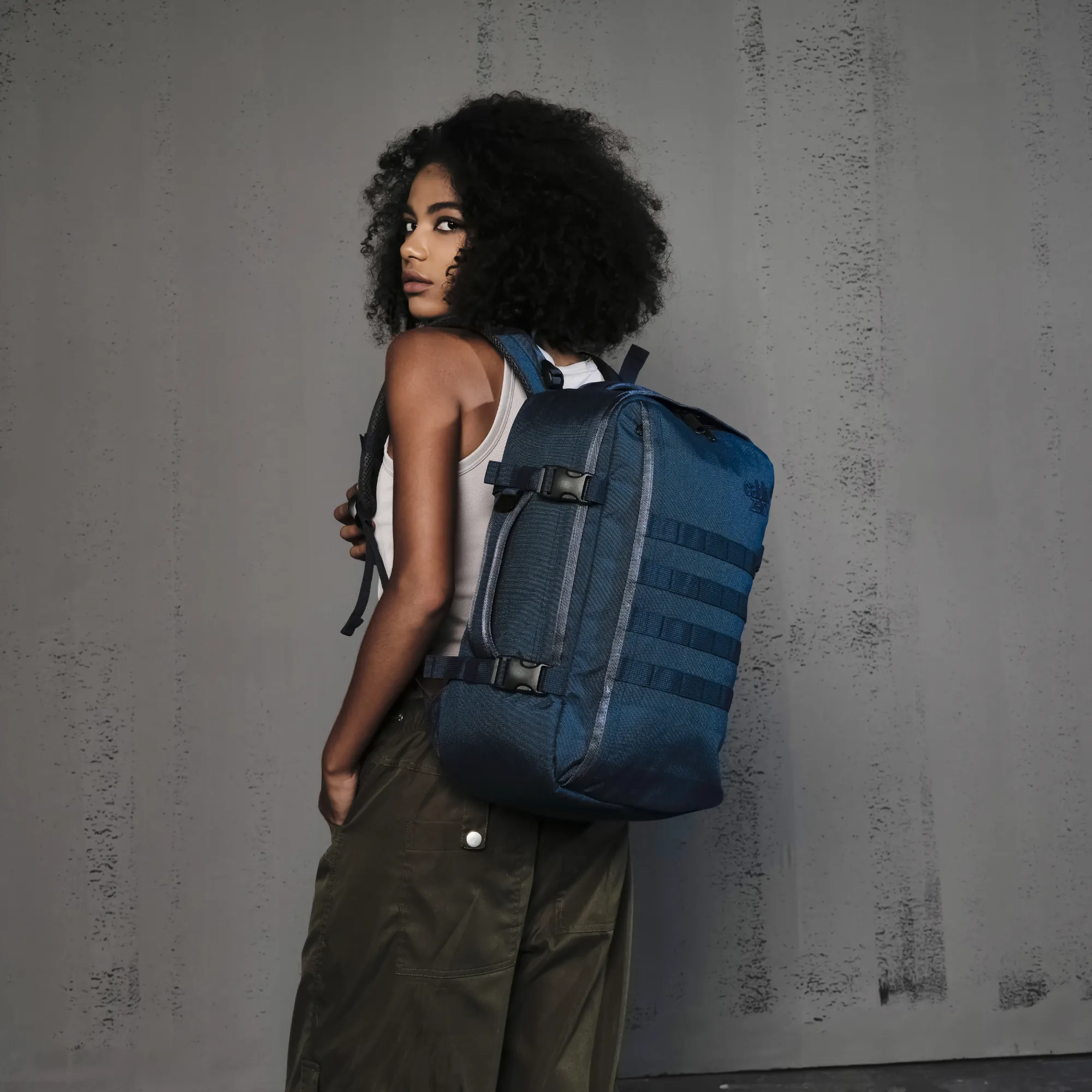 Military Backpack 28L Navy sold by Cabin Zero product image thumbnail 4