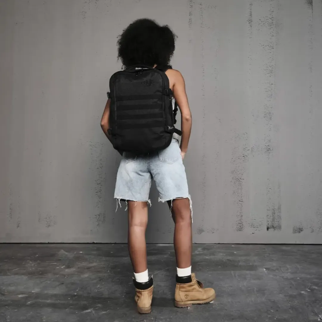 Military Backpack 28L Absolute Black sold by Cabin Zero product image thumbnail 2