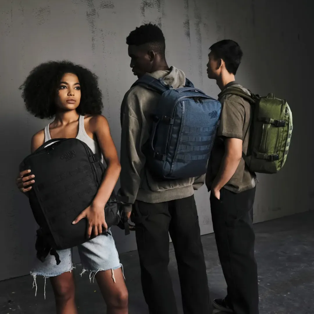 Military Backpack 28L Absolute Black sold by Cabin Zero product image thumbnail 4