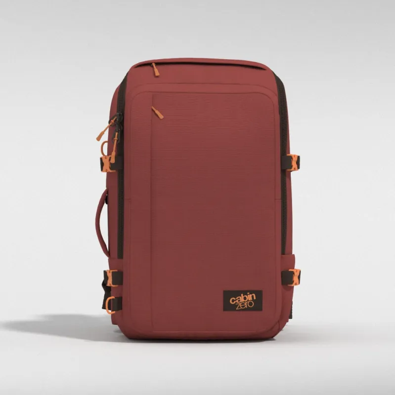 ADV Backpack 42L Sangria Red sold by Cabin Zero