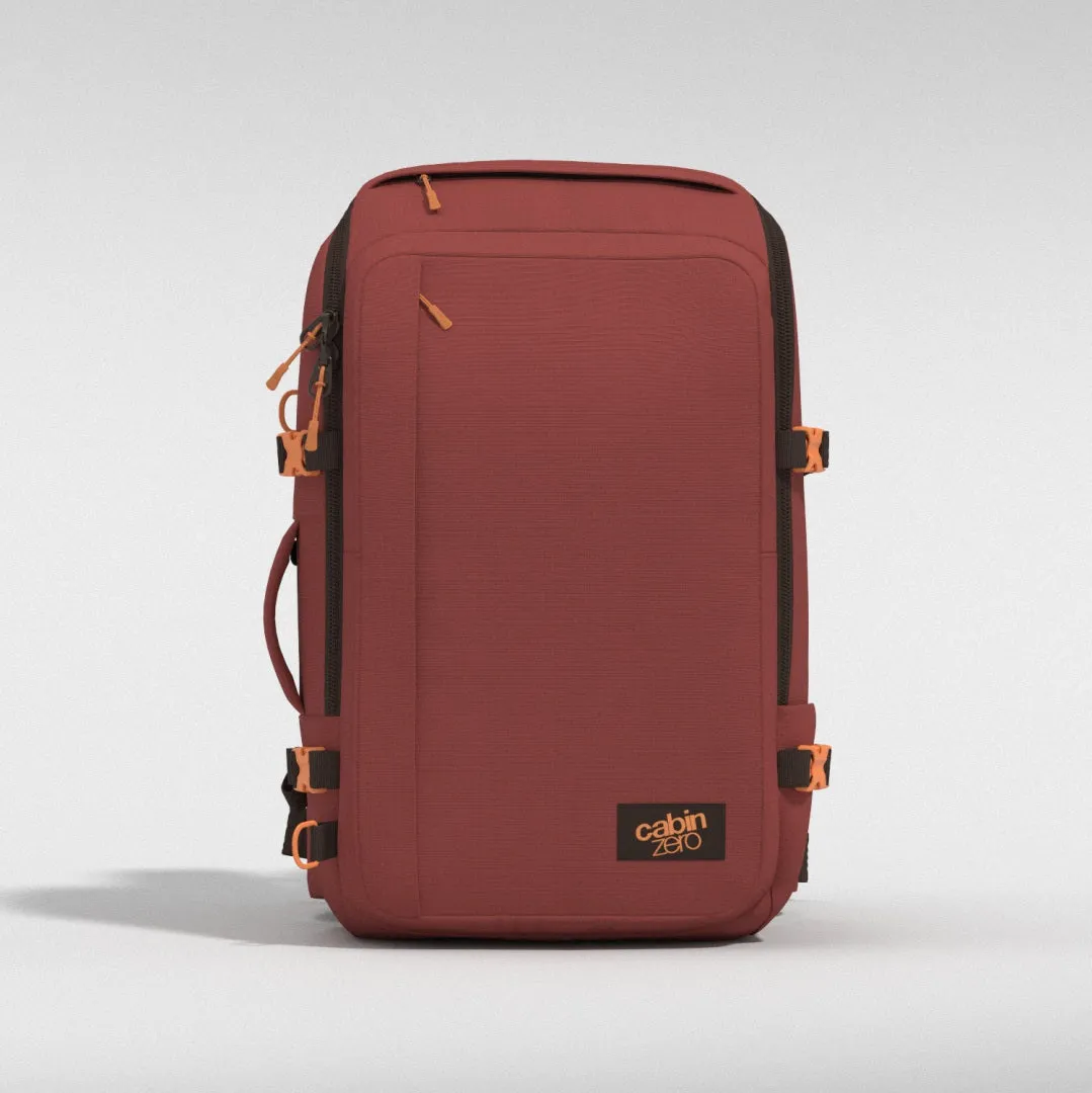 ADV Backpack 42L Sangria Red sold by Cabin Zero