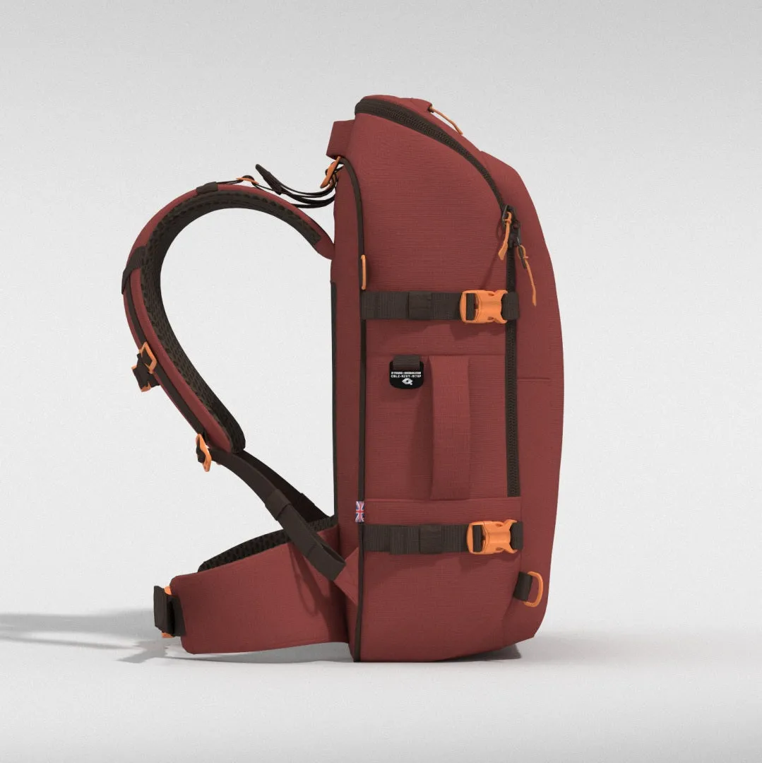 ADV Backpack 42L Sangria Red sold by Cabin Zero product image thumbnail 5