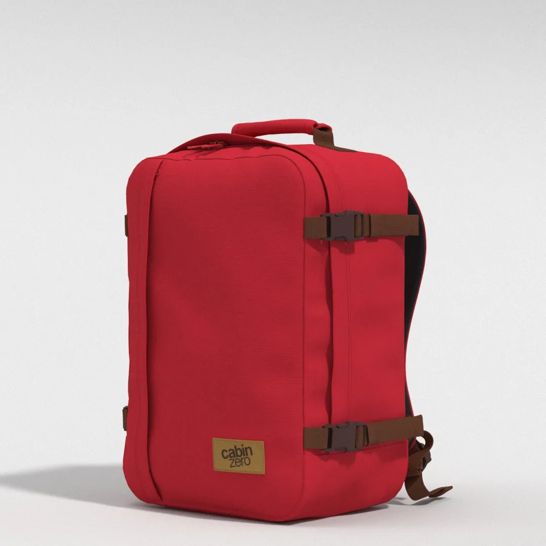Classic Cabin Backpack 36L London Red sold by Cabin Zero product image thumbnail 4