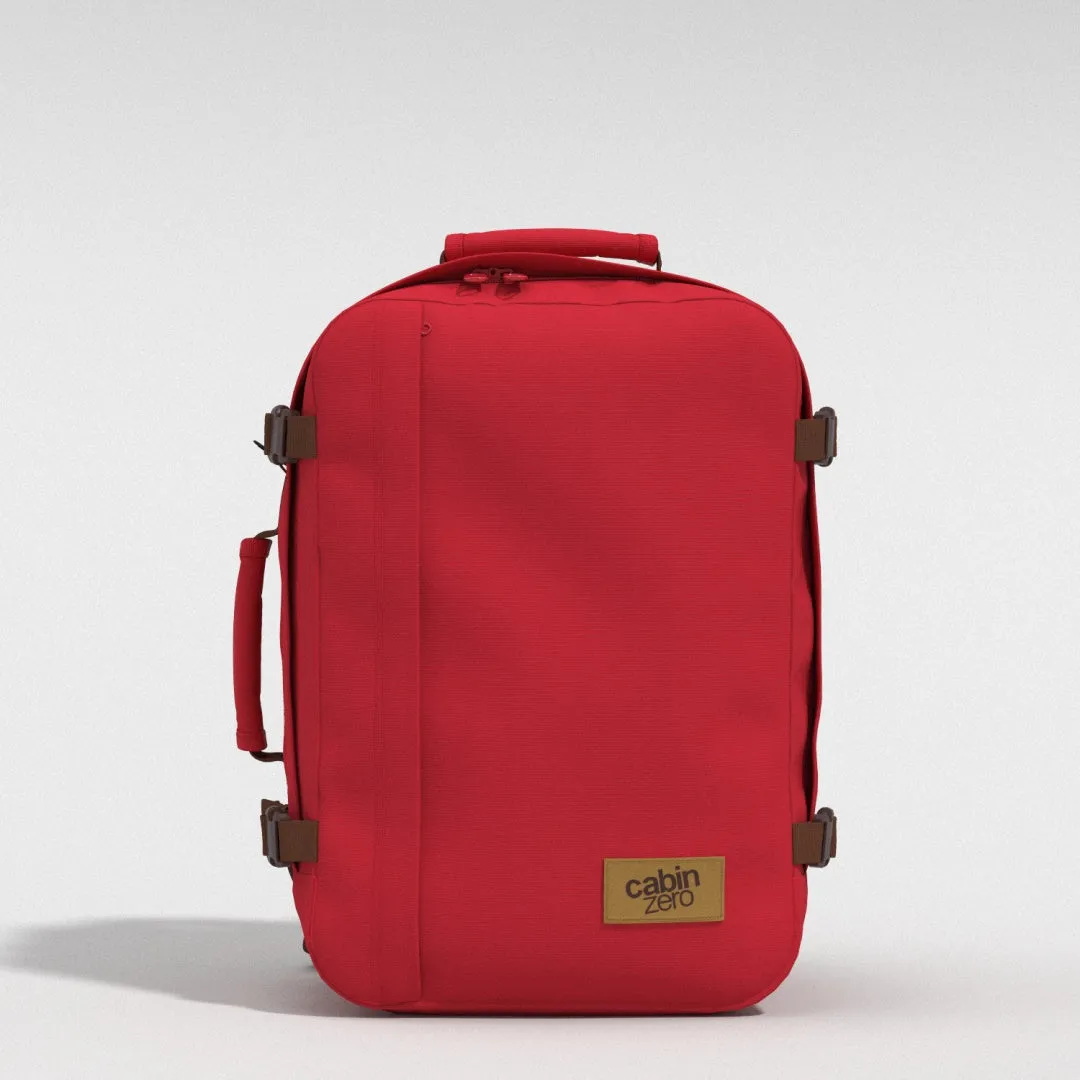 Classic Cabin Backpack 36L London Red sold by Cabin Zero