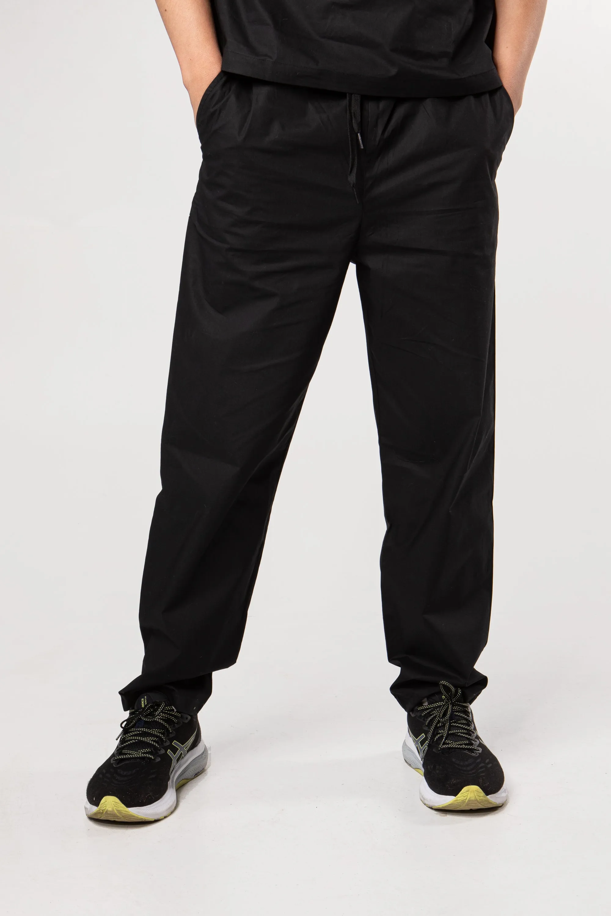100% Organic Cotton Scrub Pants Black sold by Percent Apparel product image thumbnail 2