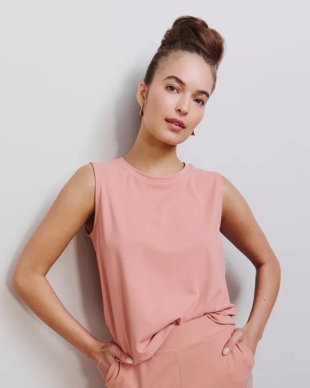 Court Sport Stretch Tank sold by The Kno