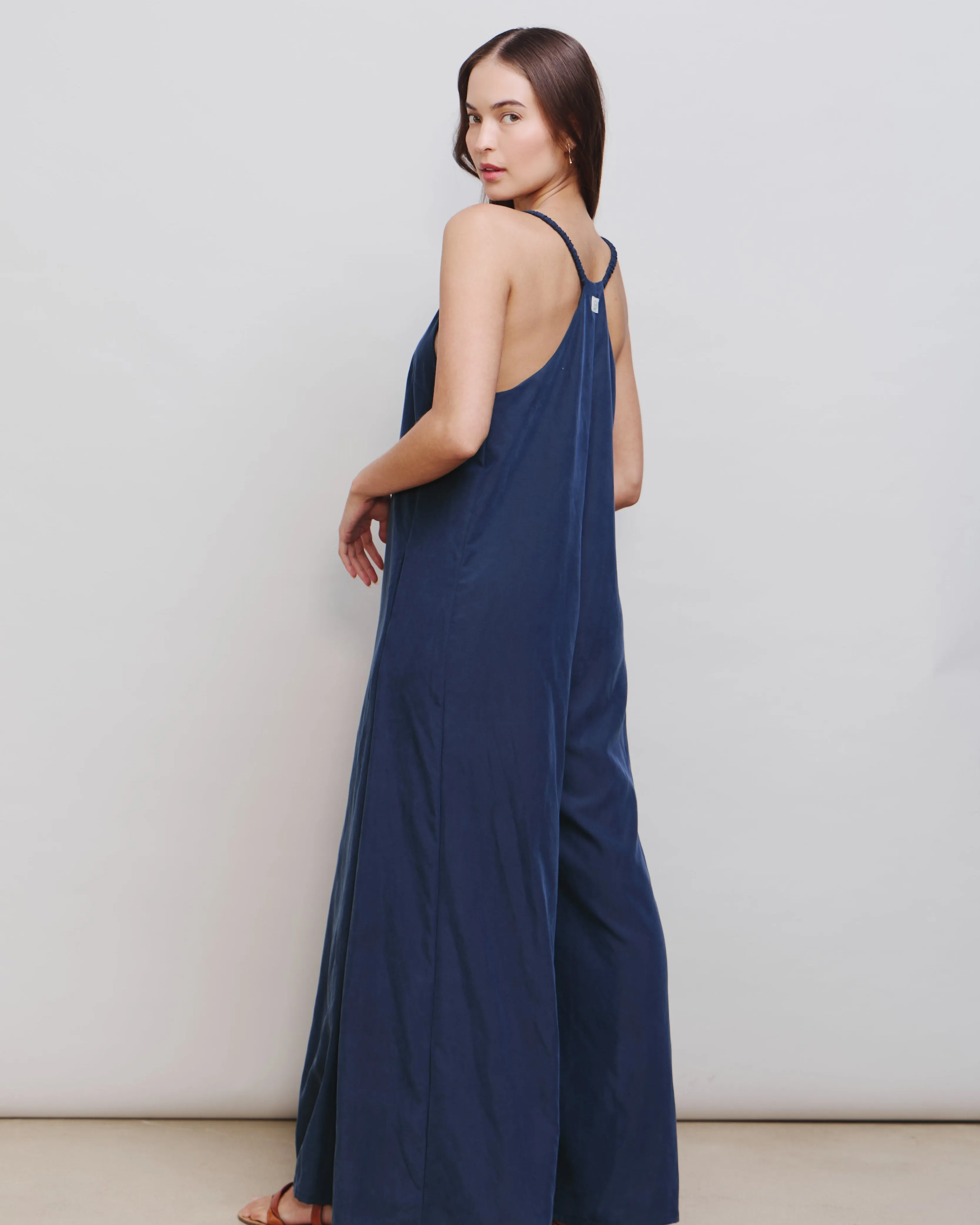 Racerback Wide Leg Romper sold by The Kno product image thumbnail 4