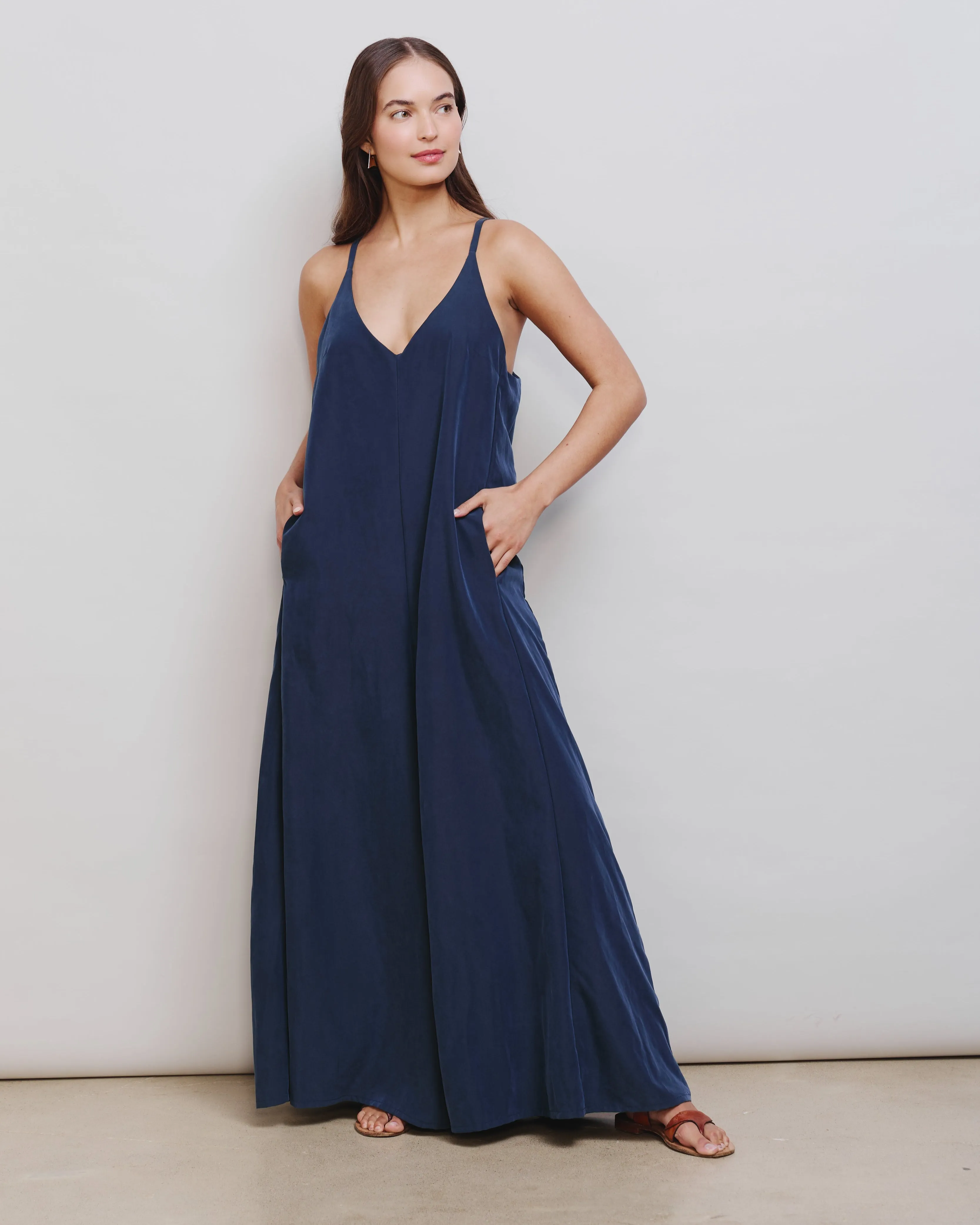 Racerback Wide Leg Romper sold by The Kno product image thumbnail 5