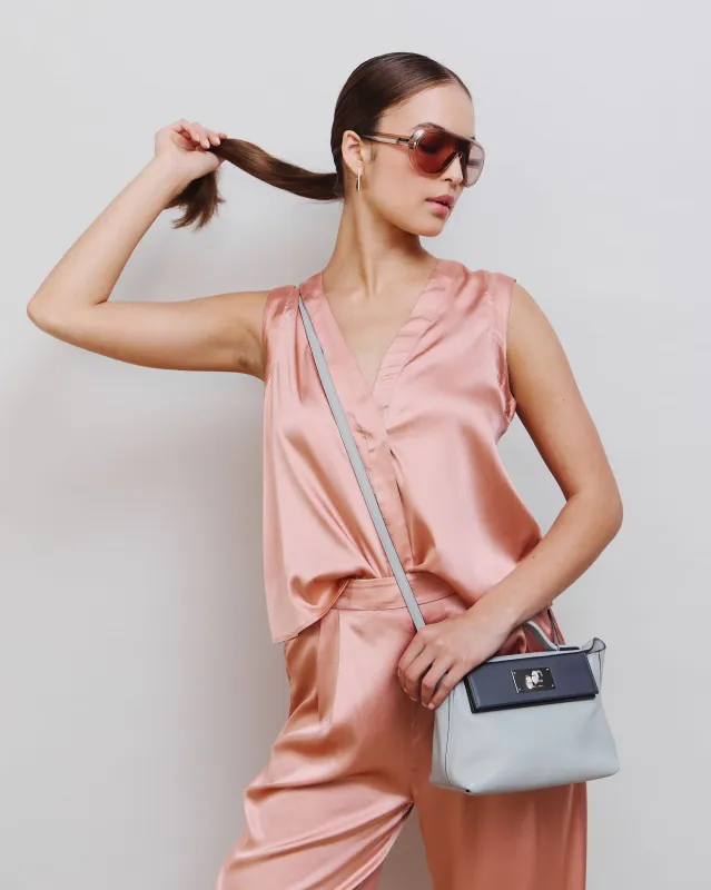 Stretch Silk Tank sold by The Kno