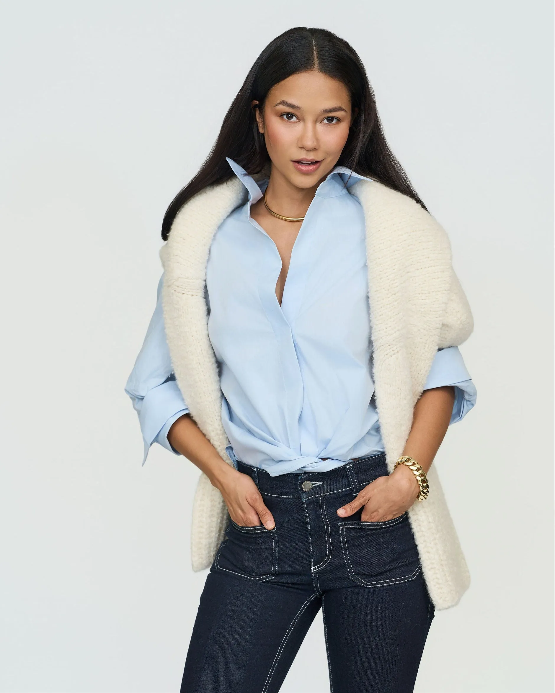 No-Button Button Down sold by The Kno product image thumbnail 5