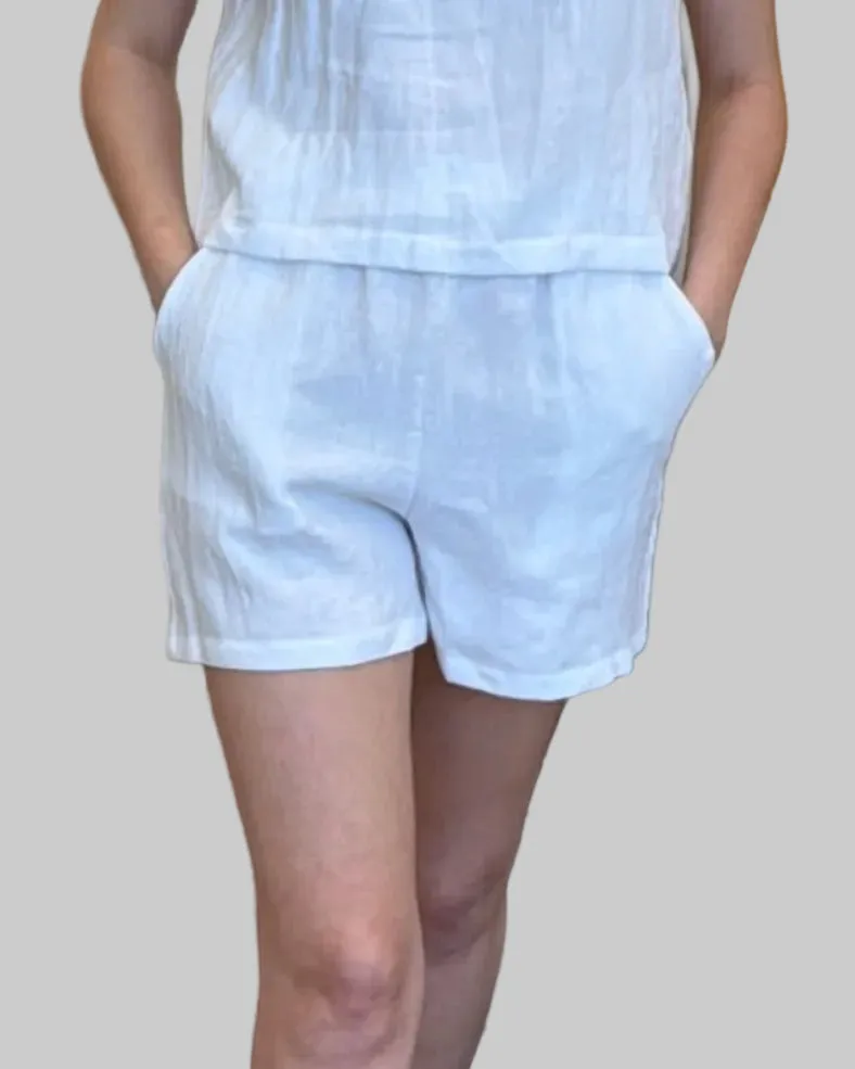 Linen Weekender Short sold by The Kno product image thumbnail 2