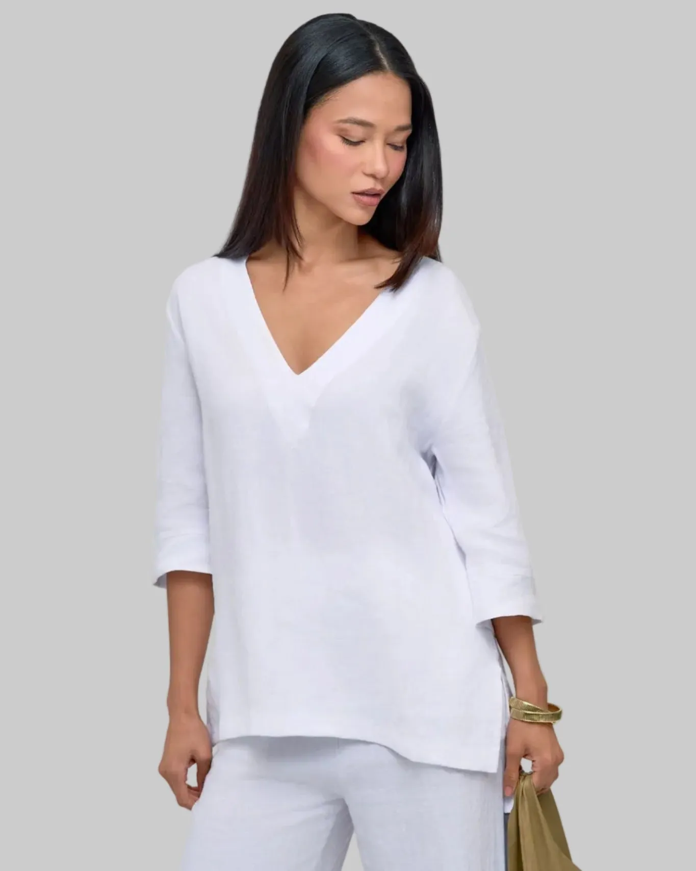 Linen Shift Tunic & Pantset sold by The Kno product image thumbnail 2