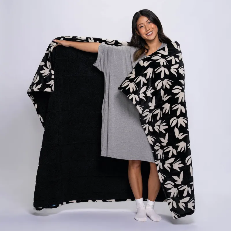 Black Floral sold by The Oodie