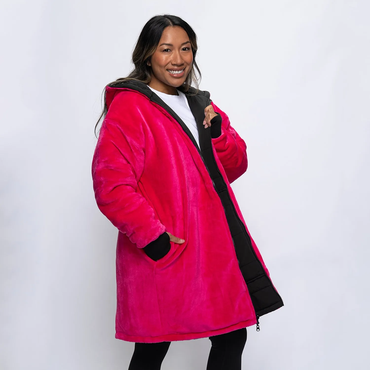 Black/Bright Pink sold by The Oodie product image thumbnail 4