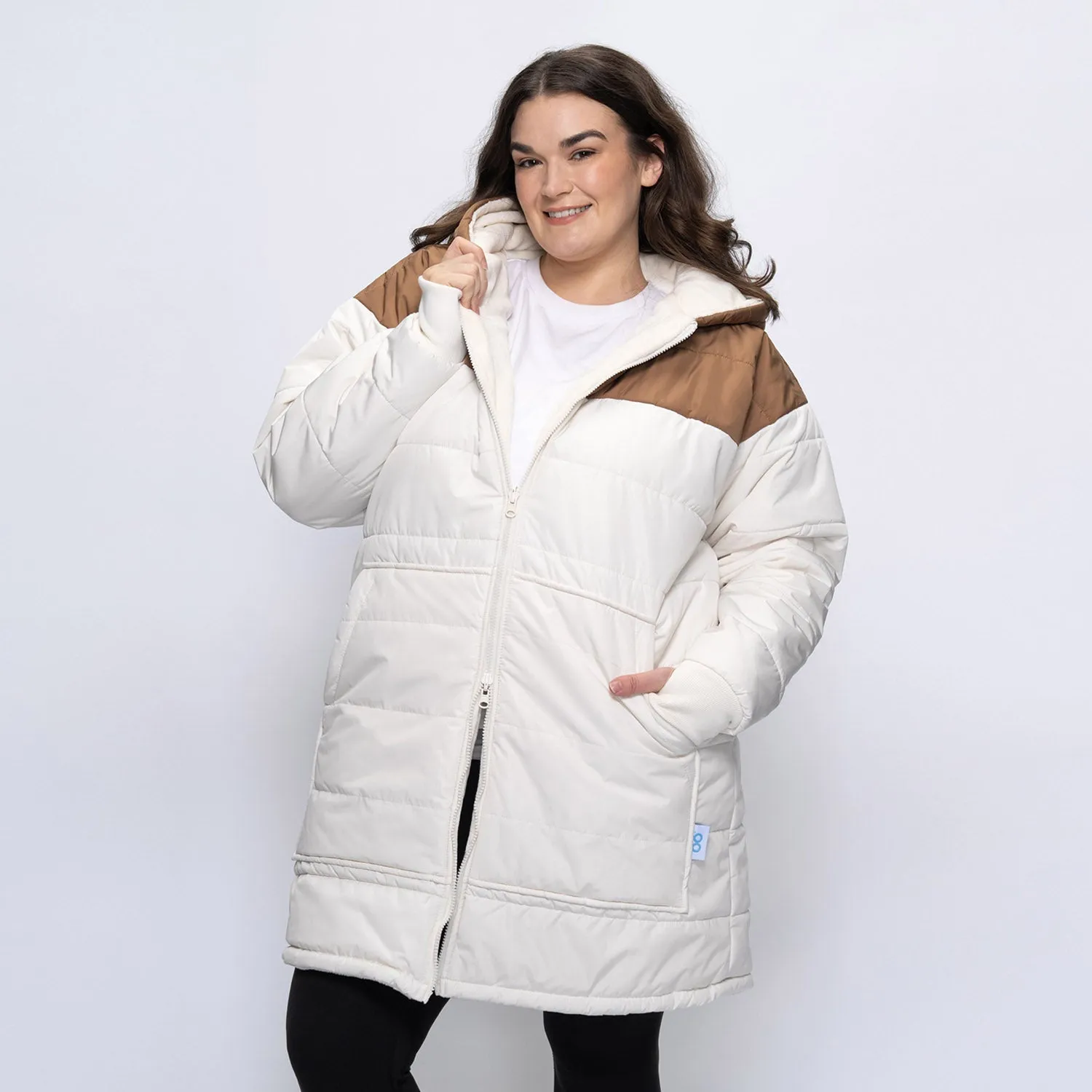 Off White Splice/Off White sold by The Oodie product image thumbnail 2